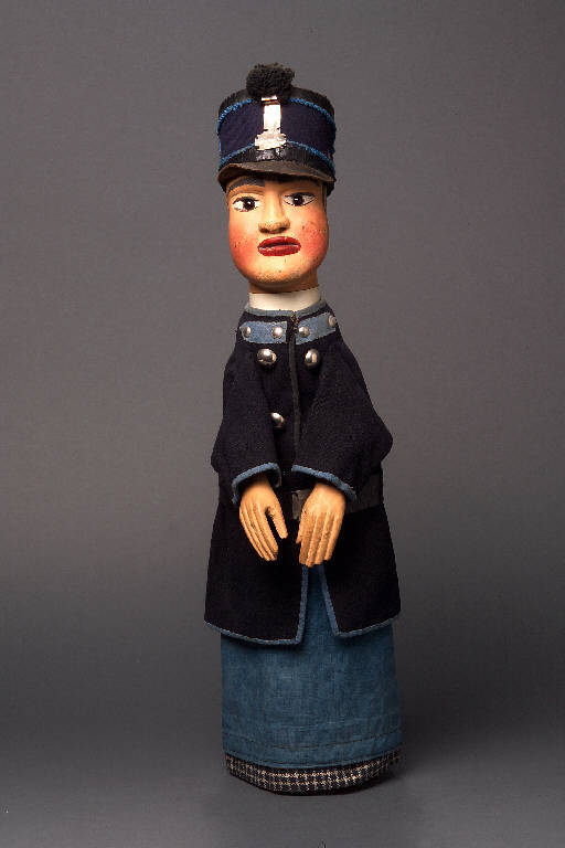 GENDARME (burattino) - ambito emiliano (fine sec. XIX)