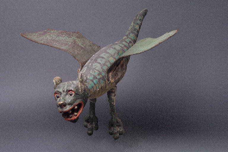 DRAGO VOLANTE (burattino) - ambito emiliano (fine sec. XIX)