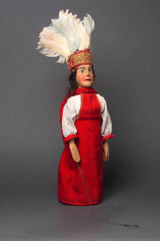 DONNA (burattino) - ambito emiliano (fine sec. XIX)