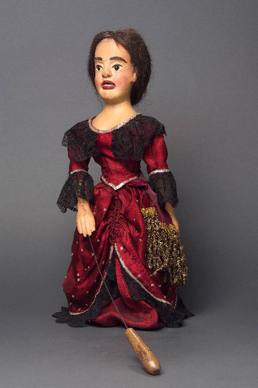 DONNA (burattino) - ambito emiliano (fine sec. XIX)