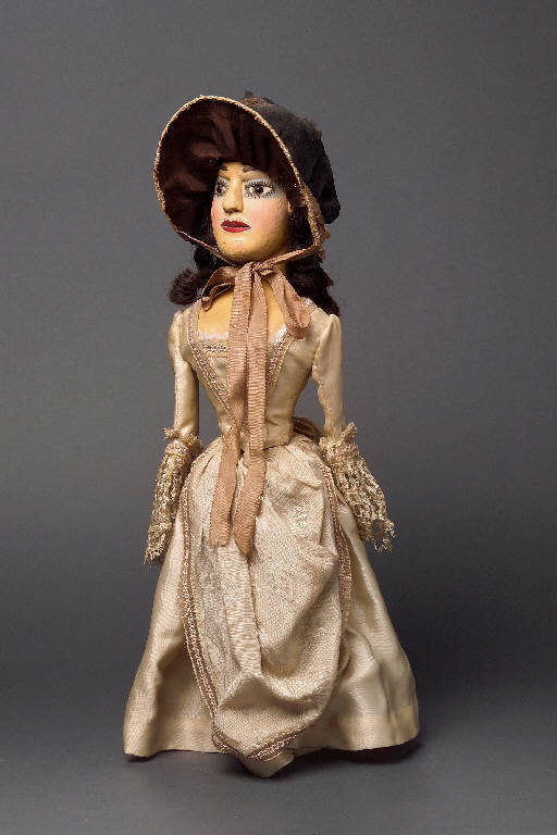 FIGURA FEMMINILE (burattino) - ambito emiliano (fine sec. XIX)