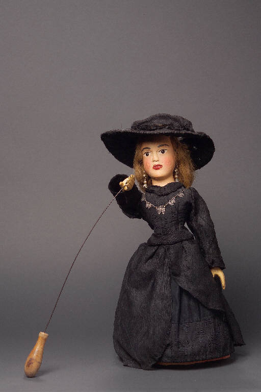 FIGURA FEMMINILE (burattino) - ambito emiliano (fine sec. XIX)