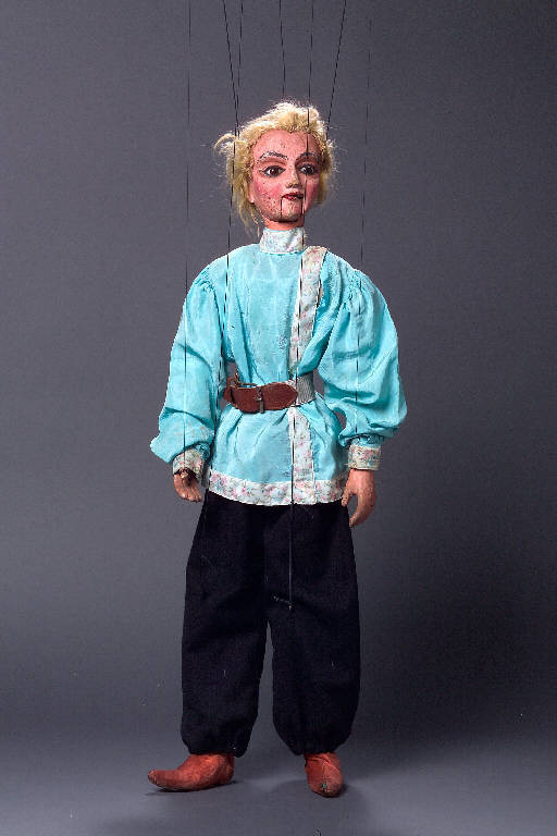 BAMBINO RUSSO (marionetta) - ambito Italia centro-settentrionale (seconda metà sec. XIX)
