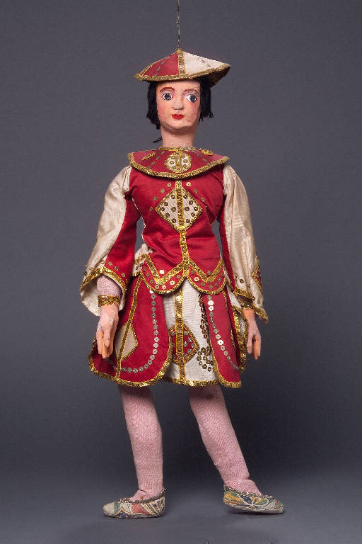 BALLERINA (marionetta) - ambito Italia centro-settentrionale (seconda metà sec. XIX)