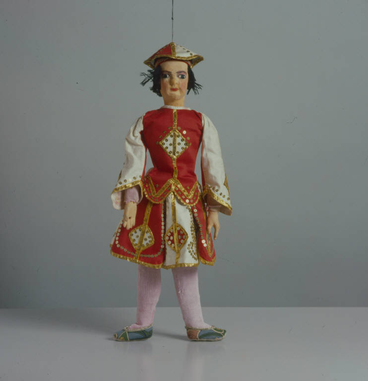 BALLERINA (marionetta) - ambito Italia centro-settentrionale (seconda metà sec. XIX)