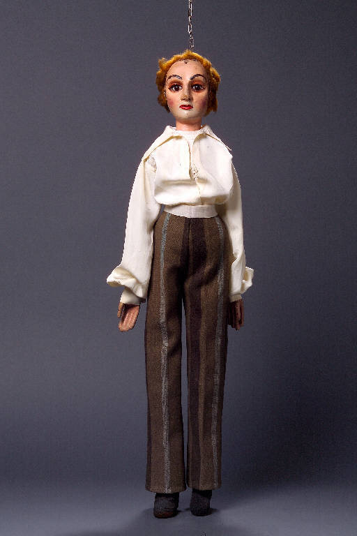 BORGHESE DEL 1800 (marionetta) - ambito Italia centro-settentrionale (fine/inizio secc. XIX/ XX)