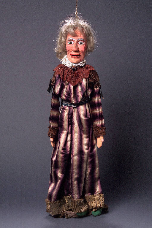 ANCELLA DI VECCHIA CONTESSA (marionetta) - ambito Italia centro-settentrionale (fine||prima metà sec. XIX||sec. XX)