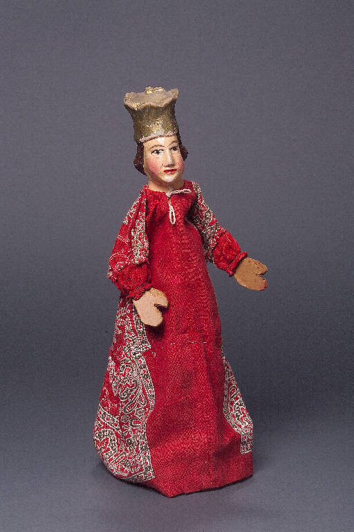 REGINA (O RE) (burattino) - ambito Italia centro-settentrionale (terzo quarto sec. XX)