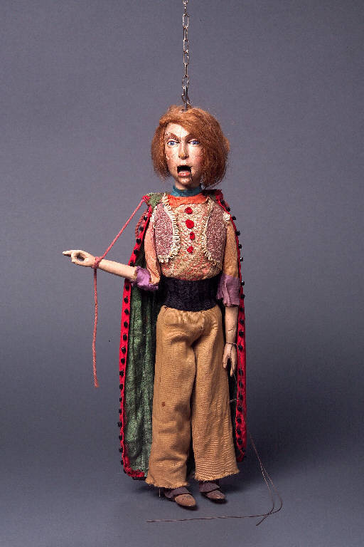 COW BOY (O GAUCHO) (marionetta) - ambito Italia centro-settentrionale (inizio sec. XX)