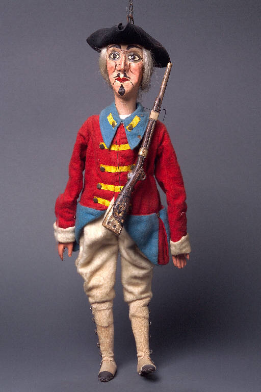 SOLDATO (marionetta) - ambito Italia centro-settentrionale (seconda metà sec. XIX)