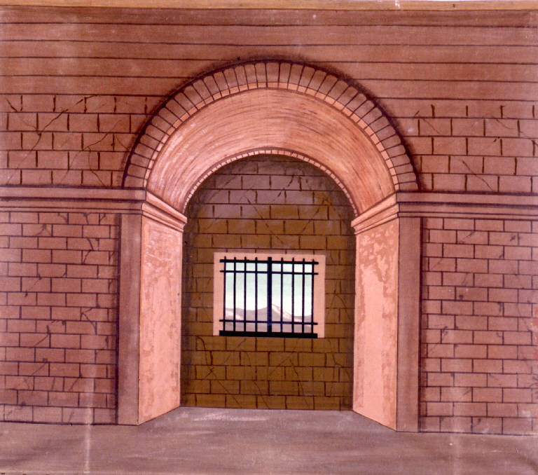 fondale - ambito emiliano (fine sec. XIX)