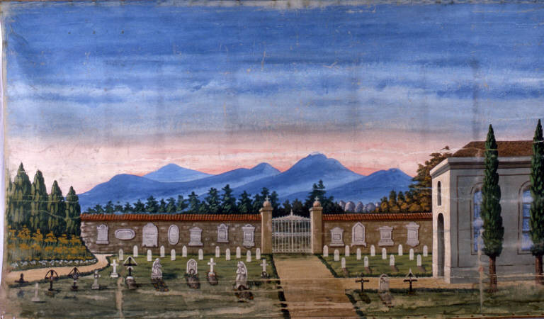 fondale - ambito emiliano (fine sec. XIX)