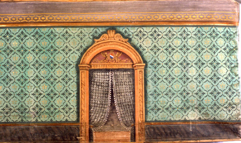 Interno (fondale) - ambito emiliano (fine sec. XIX)