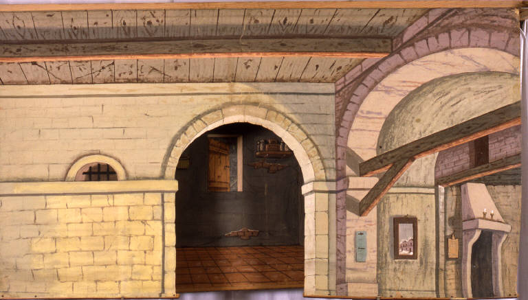 fondale - ambito emiliano (fine sec. XIX)