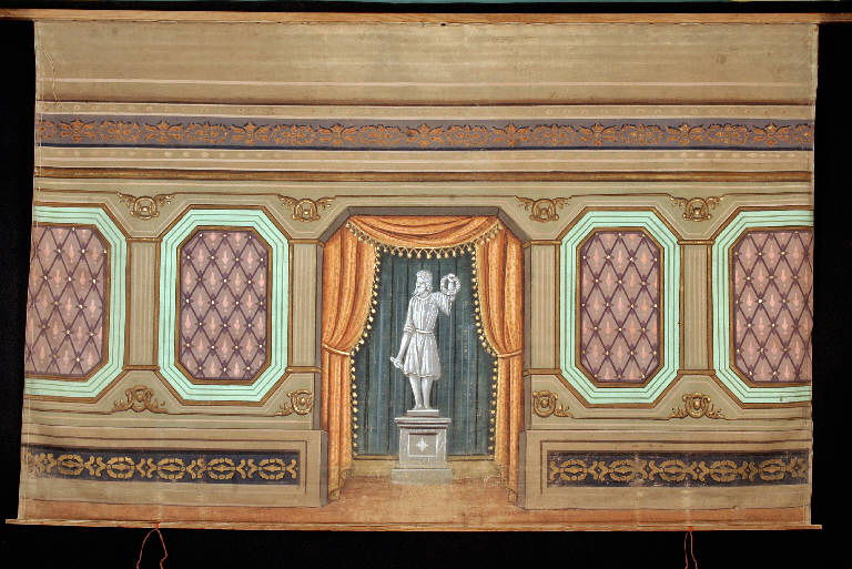 fondale - ambito emiliano (fine sec. XIX)