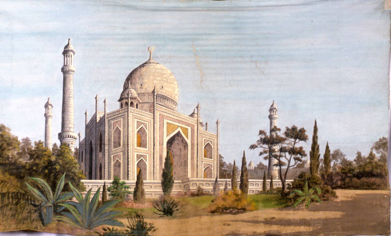 fondale - ambito emiliano (fine sec. XIX)