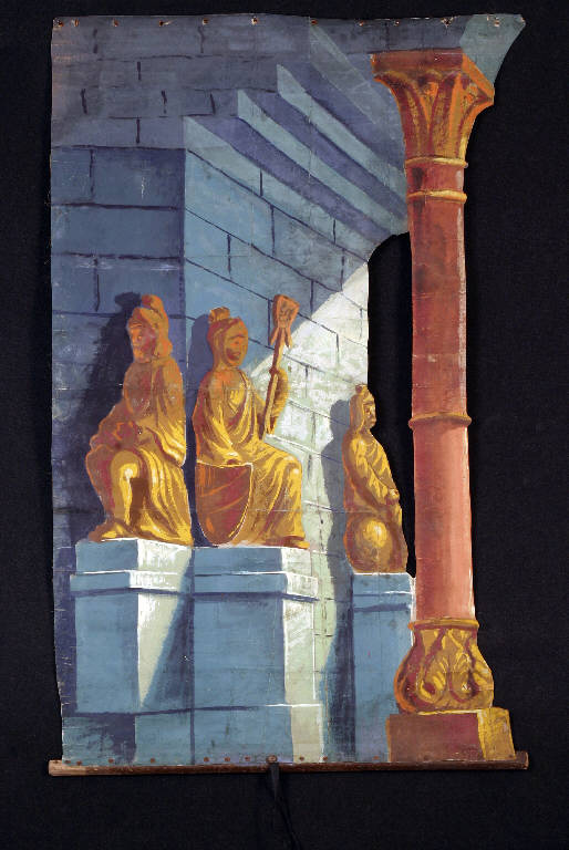 Tempio (spezzato) - ambito emiliano (fine sec. XIX)