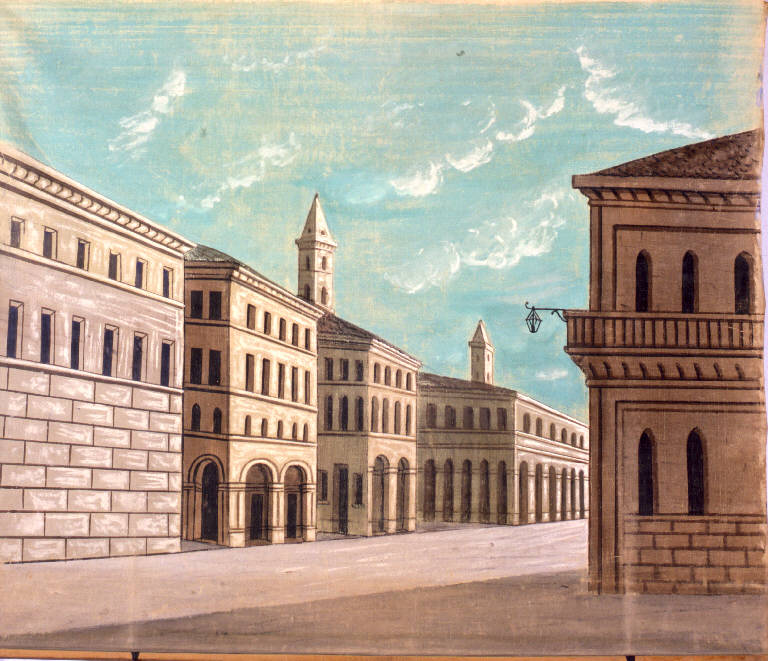 scenografia - ambito emiliano (fine sec. XIX)