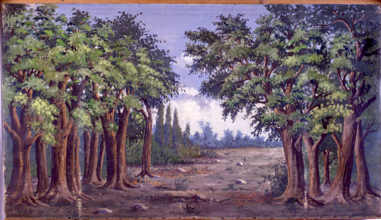 fondale - ambito emiliano (fine sec. XIX)