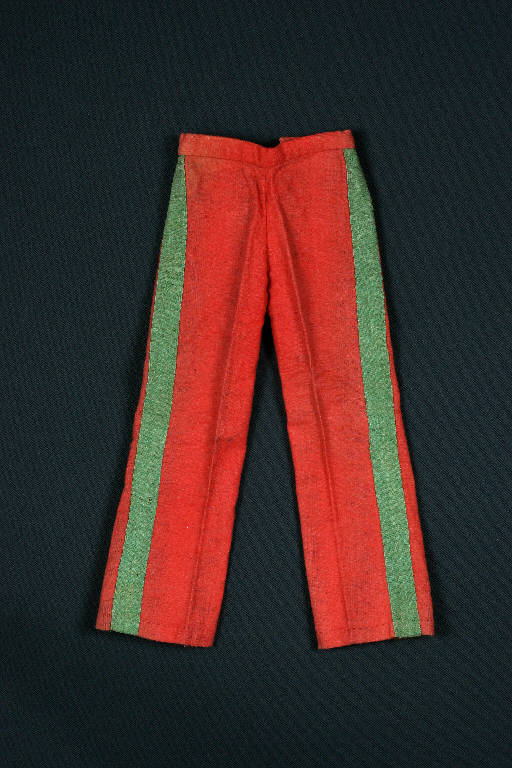 pantaloni di marionetta - manifattura Italia settentrionale (fine sec. XIX)