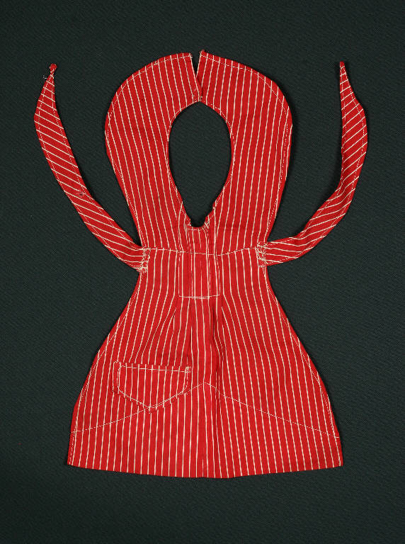 grembiule di marionetta - manifattura Italia settentrionale (fine sec. XIX)