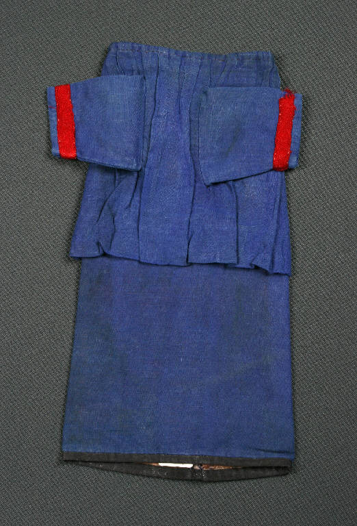 veste di burattino - manifattura emiliana (fine sec. XIX)