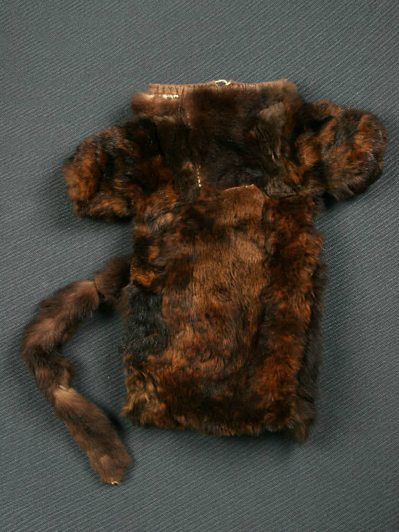 pelliccia di burattino - manifattura emiliana (fine sec. XIX)