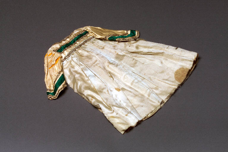 abito femminile di burattino - ambito emiliano (fine sec. XIX)