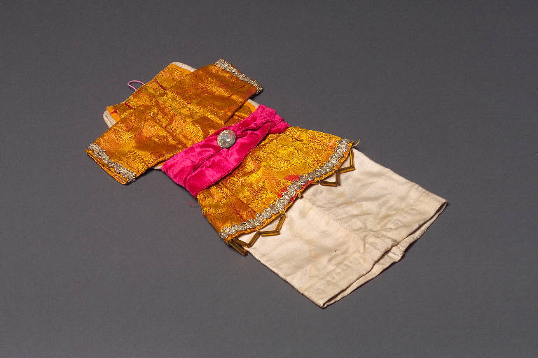 abito di burattino - ambito emiliano (fine sec. XIX)