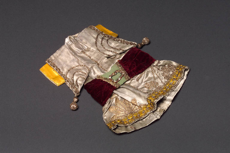 abito di burattino - ambito emiliano (fine sec. XIX)
