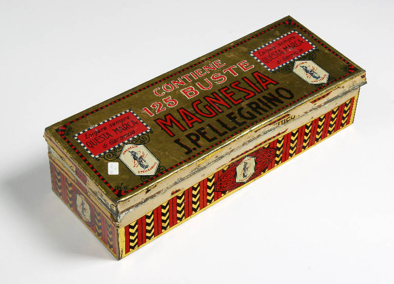 scatola con nastri - ambito emiliano (fine sec. XIX)