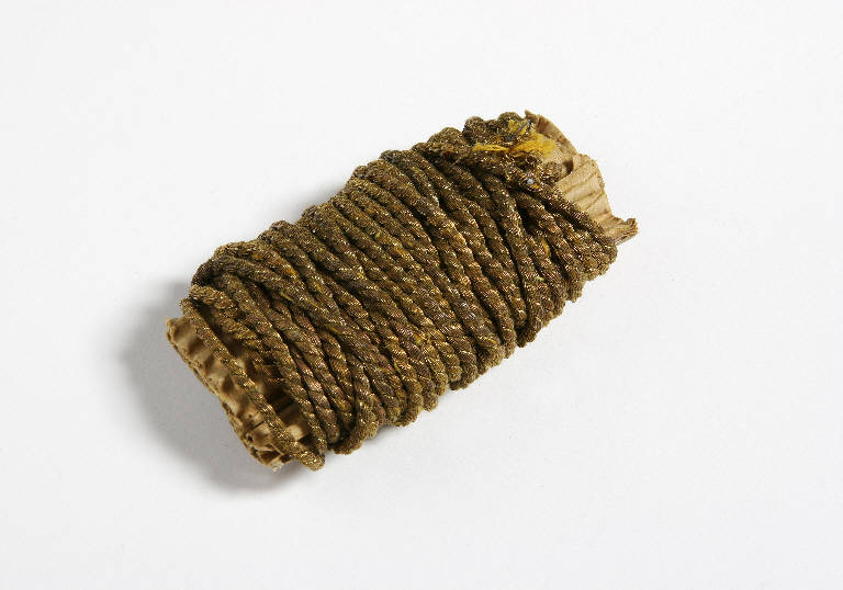 cordone di passamaneria - ambito emiliano (fine sec. XIX)