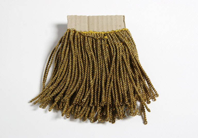 frangia di passamaneria - ambito emiliano (fine sec. XIX)