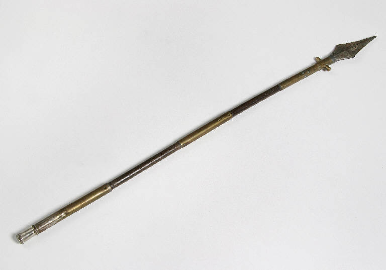 lancia di burattino - ambito emiliano (prima metà sec. XX)