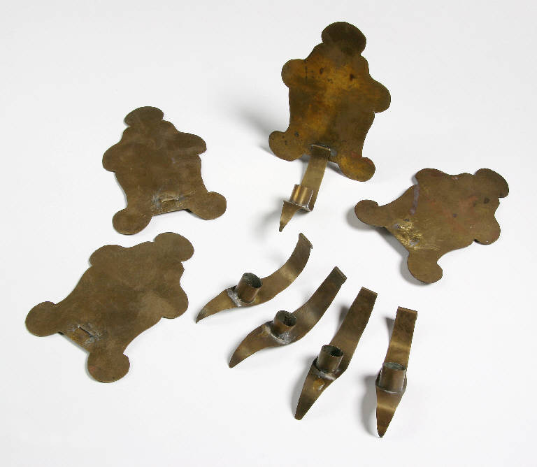 candelabro - ambito emiliano (fine sec. XIX)