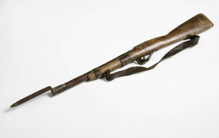 fucile di burattino - ambito emiliano (fine sec. XIX)