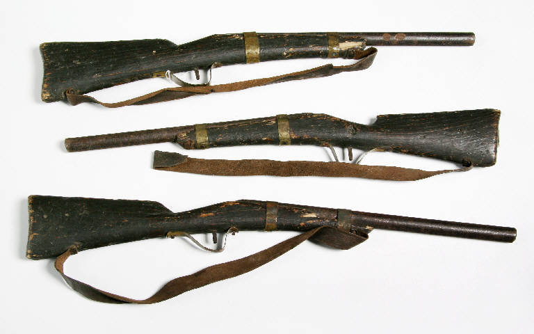 fucile di burattino - ambito emiliano (fine sec. XIX)