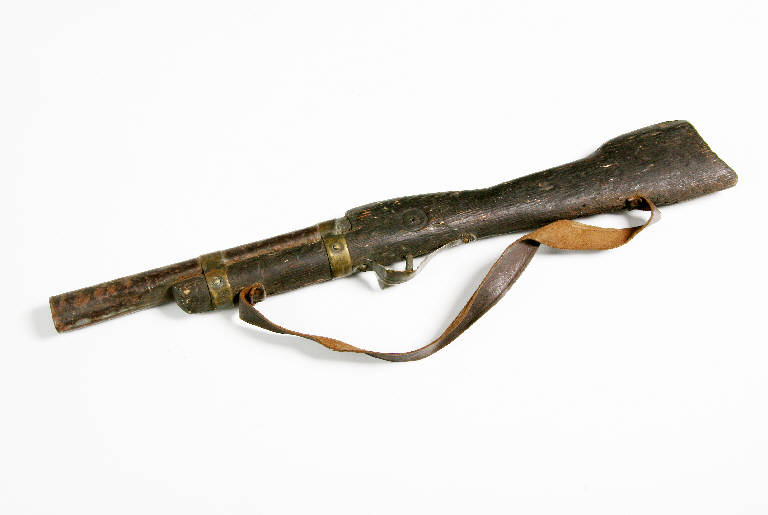 fucile di burattino - ambito emiliano (fine sec. XIX)