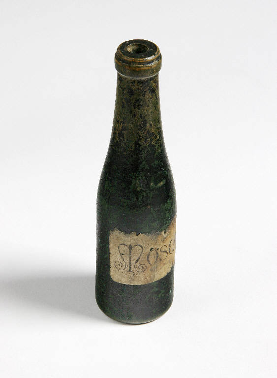 bottiglia di burattino - ambito emiliano (fine sec. XIX)