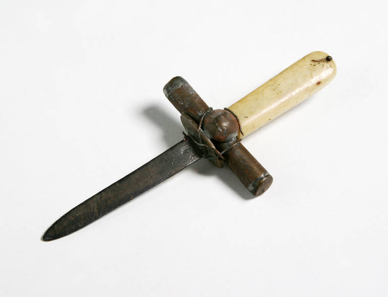 pugnale di burattino - ambito emiliano (fine sec. XIX)