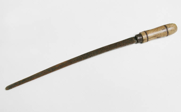 spada di burattino - ambito emiliano (fine sec. XIX)