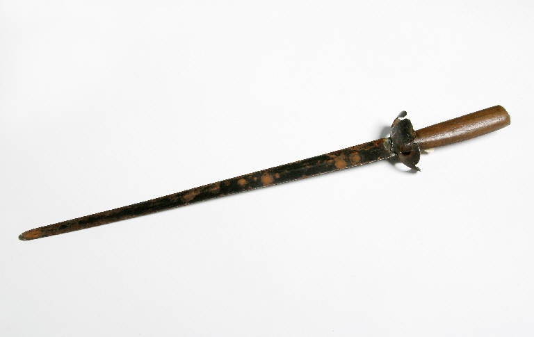 spada di burattino - ambito emiliano (fine sec. XIX)