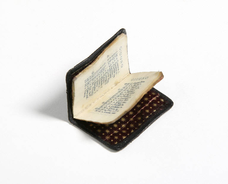 libro di burattino - ambito emiliano (fine sec. XIX)