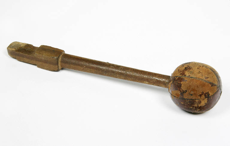 mazza per grancassa - ambito emiliano (prima metà sec. XX)