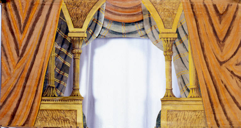 Motivi decorativi architettonici (principale) - ambito emiliano (fine sec. XIX)