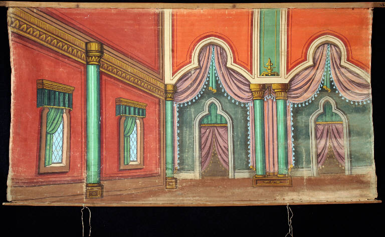 fondale - ambito emiliano (fine sec. XIX)