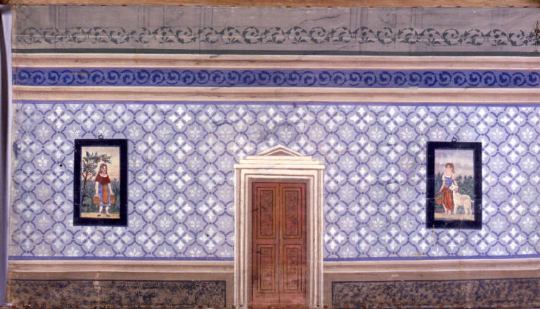 Interno (fondale) - ambito emiliano (fine sec. XIX)