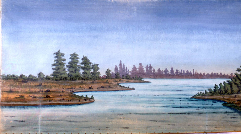 fondale - ambito emiliano (fine sec. XIX)