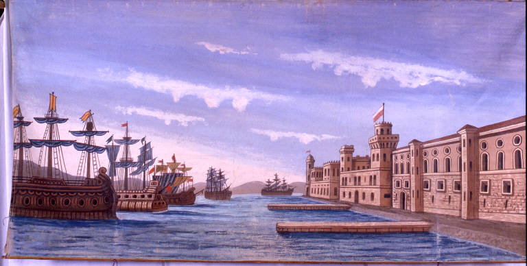 Paesaggio marino (fondale) - ambito emiliano (fine sec. XIX)