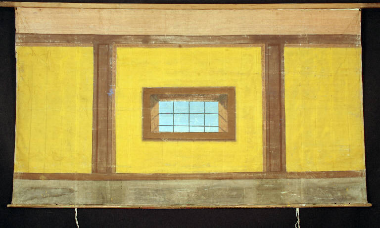 Interno (fondale) - ambito emiliano (fine sec. XIX)